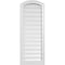 Ekena Millwork Arch Top Surface Mount PVC Gable Vent: Non-Functional, w/2"W x 1-1/2"P Brickmould Frame, 16"W x 40"H GVPAR16X4002SN - alternate 1